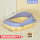 Jinduole cat litter box extra large kitten semi-fully enclosed anti-splash small anti-sand cat toilet cat litter box cat supplies fully enclosed simple style Ark romantic cherry blossom suitable