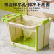 鱼跃星空儿童泡澡桶可折叠家用婴儿洗澡盆宝宝沐浴加大立体式游泳洗澡桶 绿色【立式折叠+浴凳+送礼包】 【升级展开大空间】0-10岁适用