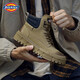 Dickies Martin boots men's boots autumn and winter versatile work shoes British style boots trendy high-top men's shoes Khaki 39