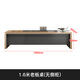 Dingke Furniture Office Boss Desk President Desk Manager Desk Modern Simple Executive Desk Leadership Desk and Chair Combination 1.6 meters (excluding side cabinets)