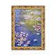 Linger Impression Monet Landscape Decoration Painting Living Room Dining European Modern Simple European Entrance Aisle Corridor Hanging Paintings Water Lily Vertical G673 Bottle Flowers Installed Frame 80X120 cm