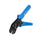 Taiwan OPT imported SN-02C ratchet insulated terminal crimping pliers cold pressure crimping pliers 0.25-2.5mm2