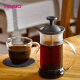 HARIO Japanese imported French press pot heat-resistant glass household convenient filter press French coffee pot teapot 240ML