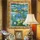 Linger Impression Monet Landscape Decoration Painting Living Room Dining European Modern Simple European Entrance Aisle Corridor Hanging Paintings Water Lily Vertical G673 Bottle Flowers Installed Frame 80X120 cm