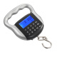 CNW portable scale electronic scale portable scale spring scale portable luggage scale express scale weighing electronic scale 30KG 50 kg [Jin equals 0.5 kg] rechargeable model (free charging cable for collection)