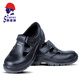 Savena Labour Protection Sandals Men de l'ordinateur portable Anti-Smash Anti-Puncture Summer Souffable Kitchen Safety Chaussures Chef Chaussures 016 Anti-Slip Work Shoes Taille 42