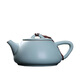 Xiangye song cup Ru kiln teapot ceramic large Kung Fu tea set Xi Shi pot Ru porcelain single pot handle teapot large stone ladle teapot 260ml