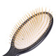 Chris Christensen imported from the United States pet handle comb, special grooming comb for long-haired cats and dogs, general combing and hair protection, suitable for short- and medium-haired dogs and cats, 20mm gold handle comb