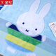 Gold number pure cotton Miffy cartoon couple ladies children face wash towel sweat wipe face wash towel kindergarten square towel handkerchief towel soft water absorbent thick and durable 36*36CM red and blue 2 pack