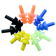 Yongjin swimming earplugs, waterproof earplugs, soft earplugs, anti-otitis media, bagged earplugs, random colors