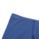 Aimerkids [off the shelf] Aimerkids children's underwear boys underwear Cretaceous Modal mid-waist boxer briefs boys underwear blue + white print 160