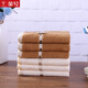 Gold size pure cotton men's business household adult children women's face wash and bath small towel face wash square beauty square towel large square towel soft water absorbent thick and durable 35*34CM Brown 1