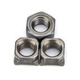 JINGGONG Natural Hexagonal Welding Nut/304 Stainless Steel Square Welding Nut Welding Nut Spot Welding Nut Cap M8 (50 pieces) Natural Color No Welding Spots