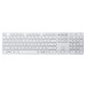 B.FRIENDit Wireless Keyboard and Mouse Set Silent Keyboard Ultra-Thin Scissor Keyboard and Mouse Set Membrane Desktop Computer Notebook External Office Chocolate Keyboard and Mouse Set Wireless Single Keyboard White