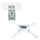 Hongyan projector hanger projector bracket hanger adjustable projector hanger length 120mm (white)