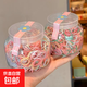 Colorful high-elasticity disposable rubber band children's small hair band baby hair rope root durable girl's headband hair tie mixed color 1 piece set