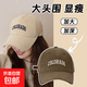 COLO peaked cap for men and women, outdoor casual face-showing small visor hat, Korean style trendy baseball cap, khaki color