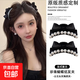 French style small fragrant black bow imitation pearl princess hair clip sweet and versatile grabber hairpin hair accessories for women French large pearl grabber
