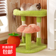 Jingdong Express Lezhizhi Sisal Cat Climbing Frame Cat Nest All-in-one Small Occupying Jumping Platform Universal for All Seasons Green Summer Rattan Mat + Orange Catch Ball