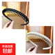 New toothed anti-slip hair hoop for women, hairpins, hairpins, headbands, hairpins, headbands for face wash and makeup, black + white toothed hair hoops