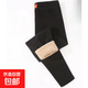 Admire Xiyu Winter Warm Camels Plus Velvet Thickened High Waist Elastic Plus Velvet Thickened Leggings Large Size Cotton Pants Autumn Black XXL (110-130Jin Jin is equal to 0.5 kg