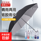 Rain or shine, manual UV folding vinyl sun protection purple sunshade umbrella, cost-effective choice, inner silver glue 7 ribs - random color