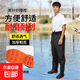 Waist-length waders, half-length thickened ultra-light waterproof clothes, rain pants, fishing water fork pants, breathable men's one-piece rain boots, black waist fork 40