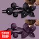 Cherry flower hairpin for the back of women's head 2025 new high-end and high-end sense large age-reducing elegant grabbing clip headwear new diamond-encrusted hairpin purple + black