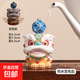 2025 new color-changing tea pet ornaments can raise creative and high-end sense of awakening lion tea play tea table tea set accessories Ruishi Qingzhu blue hydrangea----color-changing model