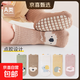 Spring and autumn floor socks for children, babies, newborns, infants and toddlers, non-slip, boys and girls, children's cotton socks, brown koala, 1 pair, 1-3 years old, M size, 1-3 years old