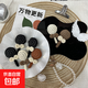 New Cartoon Brooch Cartoon Mesh Fabric Lollipop Clothes Bag Clothing Brooch Two Randomly