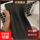 Men's Clutch Genuine Cowhide Large Capacity Clutch Bag Multifunctional ID Bag Bank Card Bag Coin Storage Bag Black Small Bag