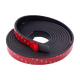 Tamushi self-adhesive solid rubber strip self-adhesive rubber strip solid square strip glass shock-absorbing buffer strip back-adhesive rubber strip anti-slip rubber gasket sealing strip - width 50mmX thickness 3mm-2 meters