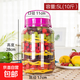 Special wine bottle for soaking wine glass bottle wine jar wine jar kimchi jar household pickle jar food grade sealed jar 10Jin Jin equals 0.5kg - no faucet thickened food grade glass