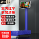 Zhang Chenguang endorses electronic scale floor scale commercial platform scale weighing goods stall selling vegetables industrial scale red letter display 180 kg table 30x40