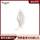 Eternelle French eternal wheat brooch, exquisite accessories, light luxury corsage, high-end jewelry, birthday gift