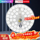 Gongtai LED lamp panel ceiling lamp replacement wick 18W white light 6500K modified lamp panel round magnetic light source module GT-YMZ-18