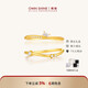 Mu Can (OWN SHINE) Official Authentic Xiaoyueying Xiaoxingcan 999 gold women's ring inlaid with cultured diamonds stacked band for girlfriend Xiaoyueying customized ring contact customer service / If the weight is more, the weight will be refunded No. 13-1.53g