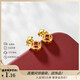 XUPING Xuping Jewelry Pan Shengfu Women's New New Chinese Style Retro Style Money Bag Earrings Earrings X000933229 Red Girls