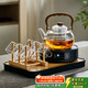 Clay teapot electric ceramic stove teapot set large capacity heat-resistant glass teapot water boiler household men's tea set