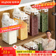 Jia helper kitchen rice bucket rice cylinder 2 pack 2.5L rice box grain storage box sealed tank insect-proof and moisture-proof noodle storage bucket
