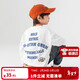 Duojia comfortable and close-fitting | Class A boys' pure cotton printed T-shirts spring and autumn children's casual sports breathable long sleeves