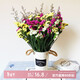 Love Yunnan Forget-Me-Not Dried Flowers Flower Ornaments Living Room Decoration Real Flower Arrangements Gypsophila Bouquet Festival and Birthday Matching Rose Red Yellow White Don't + Lover's Grass About 30 pcs