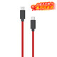 Nubia Type-C data cable 120W dual Type-C port 6A flash charging mobile phone charger cable Red Magic 8Pro/7Pro original data cable suitable for Huawei Xiaomi notebook