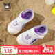 Hello Kitty children's shoes children's shoes running shoes toe-cap shoes girls sandals indoor shoes girls non-slip breathable mesh purple 28