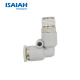 ISAIAH pneumatic components L-type quick-plug pneumatic pipe joint IPL06-02