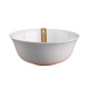 Jinnan pure white bone china bowl rice bowl soup bowl Jingdezhen tableware household ceramic large noodle bowl soup pot single 6-inch noodle bowl