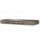 Tenda TEF102424 port 100M switch steel shell standard rack-mounted enterprise engineering network dedicated splitter