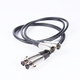 Depusheng XLR audio signal cable XLR male and female mixer connected to power amplifier cable