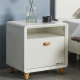 Palm Pearl Home Nordic Painted Bedside Table Wooden Bedroom Furniture Storage Cabinet with Drawers BS114-7